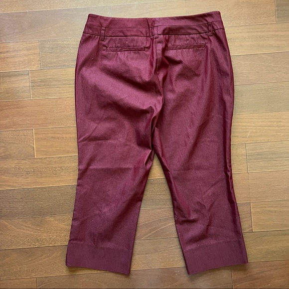 NWOT New York & Co stretch cropped pants with pockets - Picture 3 of 6